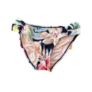 NWT Kona Sol Swim Bottoms Size M(8-10) Multi Color Floral MSRP $18